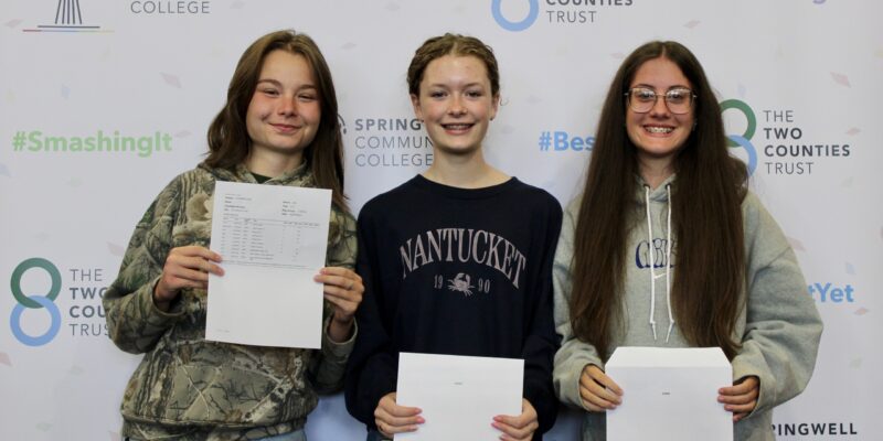 Springwell Celebrates GCSE Success
